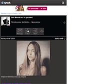 Tablet Screenshot of etreblondeounepasetre.skyrock.com