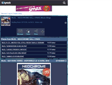 Tablet Screenshot of bilel-official.skyrock.com