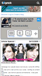 Mobile Screenshot of infos-demi-lovato.skyrock.com