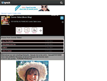 Tablet Screenshot of connie-talbot-zik.skyrock.com