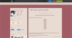 Desktop Screenshot of luii-moii-nous14072012.skyrock.com