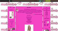 Desktop Screenshot of ma-bimbo110101.skyrock.com