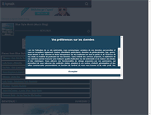 Tablet Screenshot of blue-style-music.skyrock.com