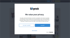 Desktop Screenshot of actuality-central.skyrock.com