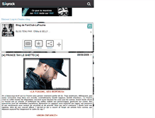 Tablet Screenshot of fanclub-lafouine.skyrock.com