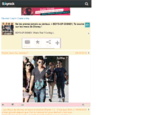 Tablet Screenshot of boys-of-disney.skyrock.com