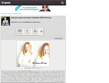 Tablet Screenshot of elle-faning.skyrock.com