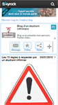 Mobile Screenshot of etudiant--infirmier.skyrock.com