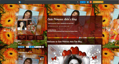 Desktop Screenshot of cuteprincessasin.skyrock.com