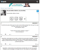 Tablet Screenshot of citations-et-autre.skyrock.com