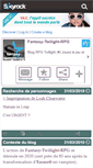 Mobile Screenshot of fantasy-twilight-rpg.skyrock.com