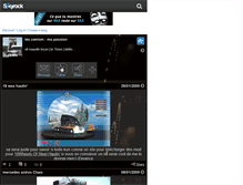 Tablet Screenshot of iveco-stralis.skyrock.com