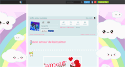 Desktop Screenshot of fanfic-amour-sucrekisa.skyrock.com