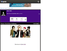 Tablet Screenshot of dark-cafe.skyrock.com