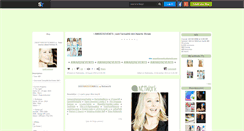 Desktop Screenshot of justkristenbell.skyrock.com