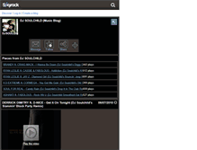 Tablet Screenshot of djsoulchild.skyrock.com