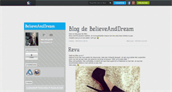 Desktop Screenshot of believeanddream.skyrock.com