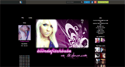 Desktop Screenshot of bl0ndefitchbabe.skyrock.com