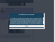 Tablet Screenshot of mon-dos-ma-scoliose.skyrock.com