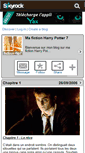 Mobile Screenshot of fiction-hp7.skyrock.com