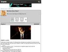Tablet Screenshot of fiction-hp7.skyrock.com