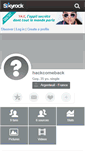 Mobile Screenshot of hackcomeback.skyrock.com