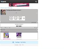 Tablet Screenshot of gossip-brenda.skyrock.com