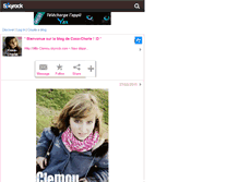 Tablet Screenshot of coco-cherie.skyrock.com
