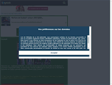 Tablet Screenshot of maillotsfoot2007-08.skyrock.com