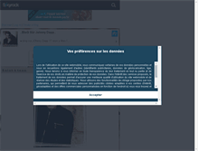 Tablet Screenshot of johnnydepp28.skyrock.com