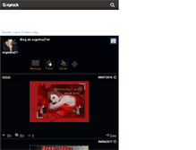 Tablet Screenshot of angelina2744.skyrock.com