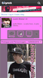 Mobile Screenshot of fiiction-justiin.skyrock.com