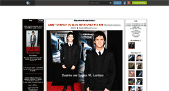 Desktop Screenshot of loganlerman-online.skyrock.com