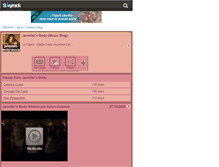 Tablet Screenshot of jennifers-body-music.skyrock.com