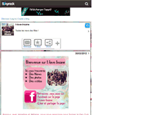 Tablet Screenshot of i-love-insane.skyrock.com