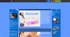 Desktop Screenshot of amel-bent08.skyrock.com