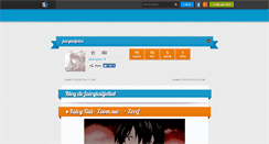 Desktop Screenshot of fairytailjellal.skyrock.com