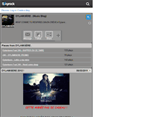 Tablet Screenshot of dylamisere0fficiel.skyrock.com