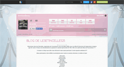 Desktop Screenshot of lesetincelles25.skyrock.com