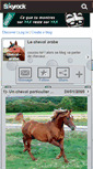 Mobile Screenshot of cheval--arabe.skyrock.com