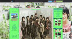 Desktop Screenshot of heisei-heysayjump.skyrock.com