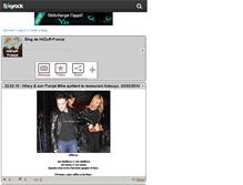 Tablet Screenshot of hilduff-france.skyrock.com