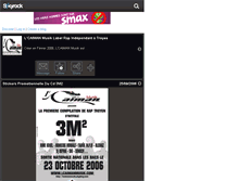 Tablet Screenshot of caimanmusik.skyrock.com