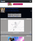Tablet Screenshot of dessins-manga-creations.skyrock.com