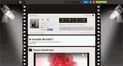 Desktop Screenshot of lolahavana.skyrock.com
