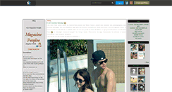 Desktop Screenshot of magazine-peoplee.skyrock.com