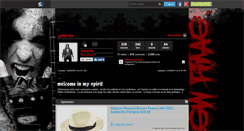 Desktop Screenshot of gothic-fan.skyrock.com