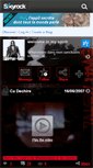 Mobile Screenshot of gothic-fan.skyrock.com