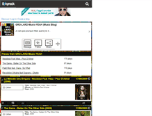 Tablet Screenshot of gro-lard-music-yeah.skyrock.com