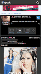 Mobile Screenshot of cynthia-online.skyrock.com